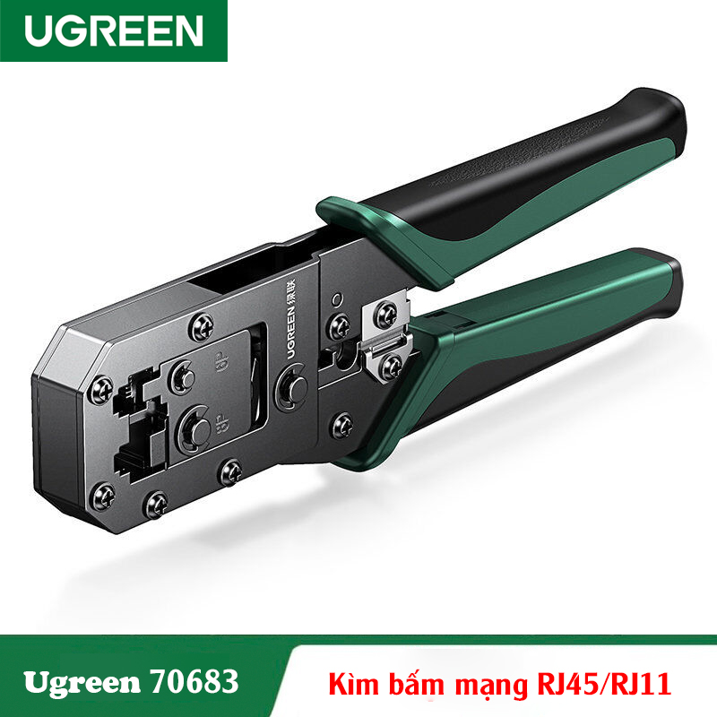 Ugreen 70683, Kìm bấm mạng RJ45/RJ11 Cao Cấp Chính Hãng