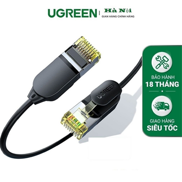 Ugreen 80418 Cáp mạng Cat7 Ultra Slim dài 3M băng thông 10Gbps 600Mhz cao cấp