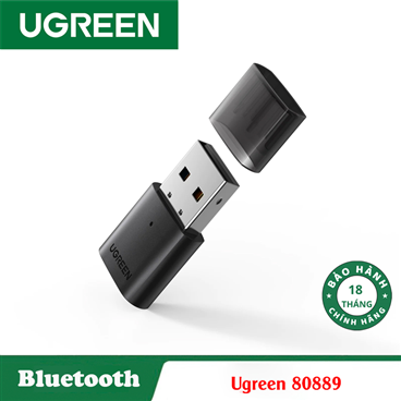 Ugreen 80889, Thiết bị USB thu Bluetooth 5.0 Cao Cấp Chính Hãng Ugreen