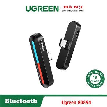 Ugreen 80894,Bộ thu/ phát Bluetooth Cổng Type-C - Dành cho Nintendo Switch và PlayStation