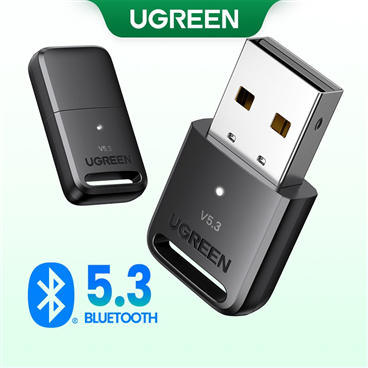 Ugreen 90225 Thiết bị USB Bluetooth 5.3 Dongle cho PC cao cấp