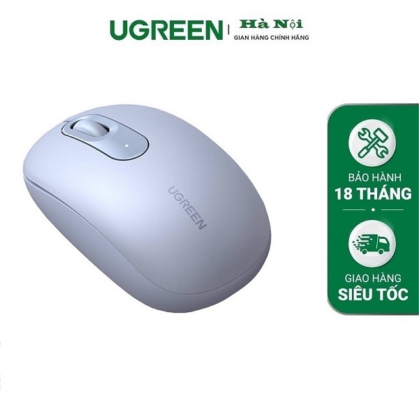 UGREEN 90671 Chuột Không Dây  2.4G Xanh Bụi chính hãng