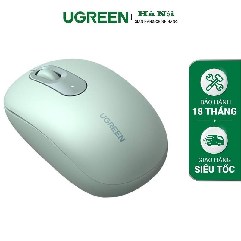 UGREEN 90672 Chuột Không Dây  2.4G Màu xanh ngọc lam chính hãng