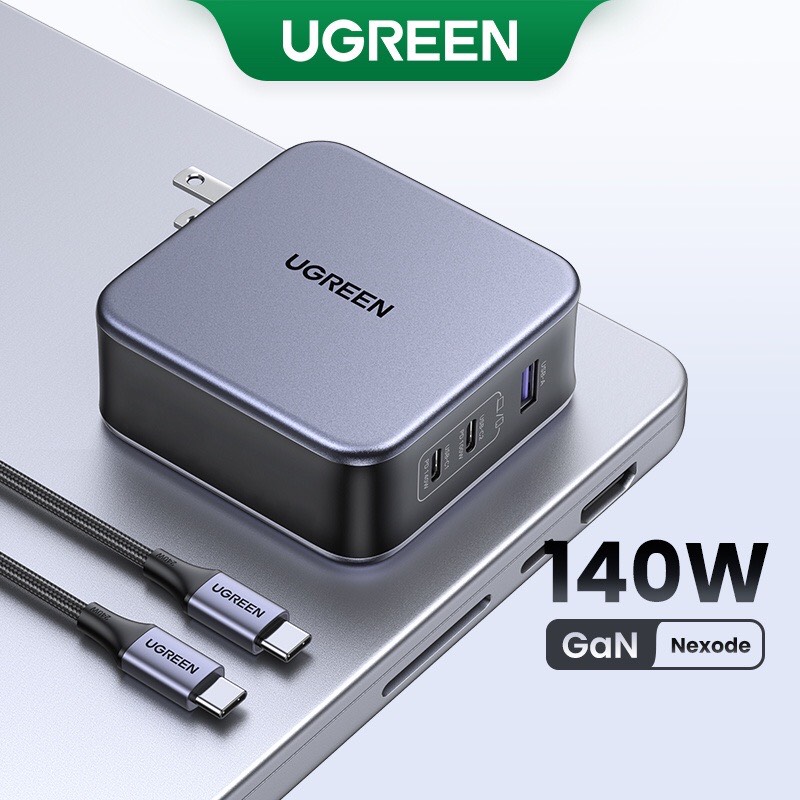 Ugreen Bộ Sạc Nhanh USB 140W Cho Macbook iPhone 13 12 11 CD289 90548