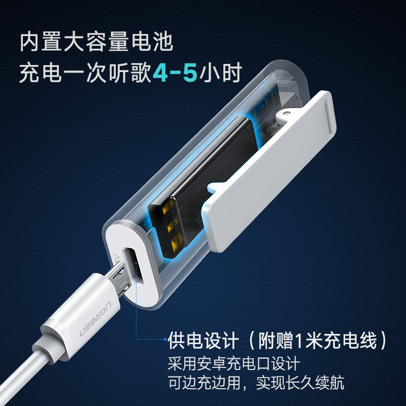 Ugreen10372  Dây - Cáp máy in, ổ cứng ngoài USB 3.0 dài 2m cao cấp